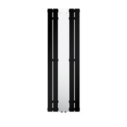 Spegelradiator Svart designradiator Handduksradiator 450x1600 mm