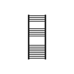 Badrumsradiator Sahara sidoanslutning, svart 50x120cm
