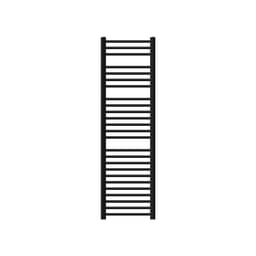 Badrumsradiator Sahara sidoanslutning, svart 40x150cm