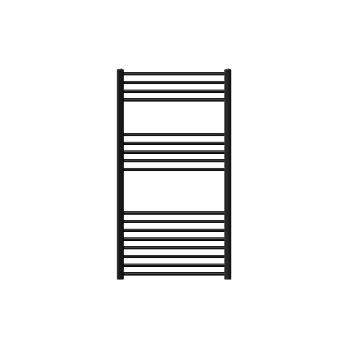Badeværelsesradiator Sahara 750x1200 mm sort mat LuxeBath