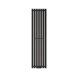 Badeværelsesradiator Stella 370x1400 mm sort mat LuxeBath