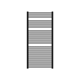 Badrumsradiator Sahara 750x1500 mm svart matt LuxeBath
