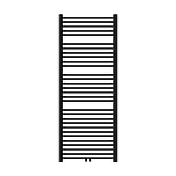 Badrumsradiator Sahara 750x1800 mm svart matt LuxeBath
