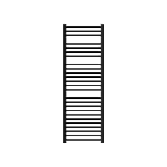 Badeværelsesradiator Sahara sidetilslutning, sort 50x150cm