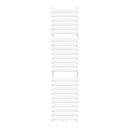 Badeværelsesradiator Steam 1200x500 mm Hvid med central tilslutning