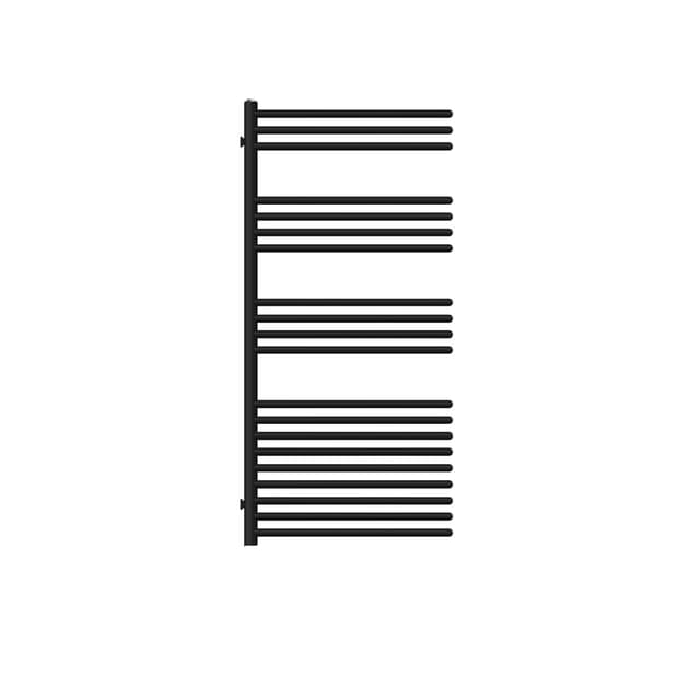 Skillevægsradiator sort designerradiator håndklæderadiator 50x120cm