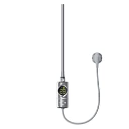 ML-Design Varmeelement 300W krom med termostat og LCD-display