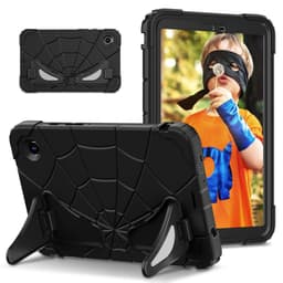 SKALO Samsung Tab A9 Spindelvæv til børneskaller - Sort