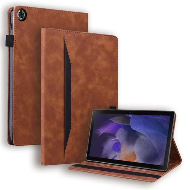 SKALO Samsung Tab A9+ PU-Läder Fodral - Brun