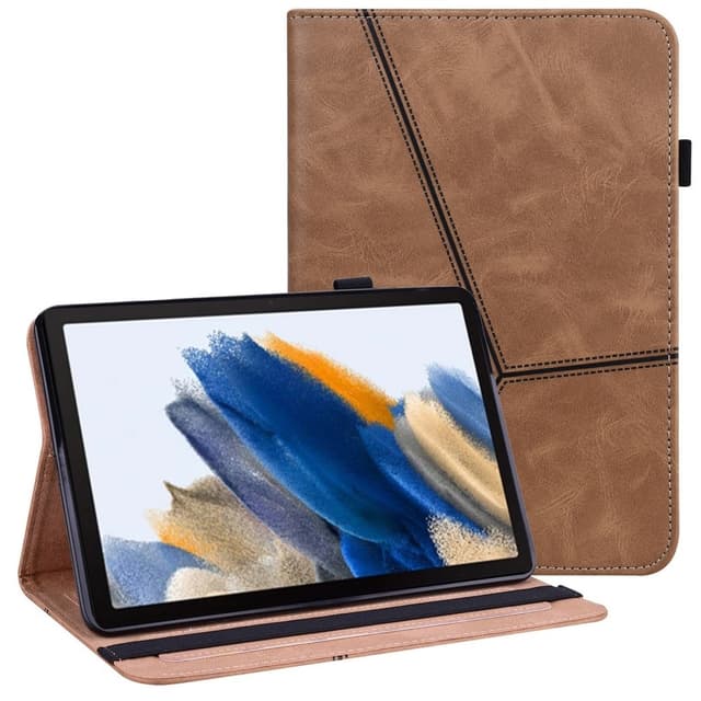 SKALO Samsung Tab A9+ PU-Läder Fodral - Brun