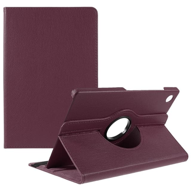 SKALO Samsung Tab A9+ 360 Litchi Fodral - Lila