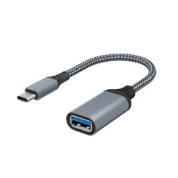 Typ-c till USB 3.0 adapterkabel 5Gbps Grå