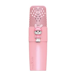 Maxlife Animal MXBM-500 - Bluetooth-karaokemikrofon med højttaler, pink