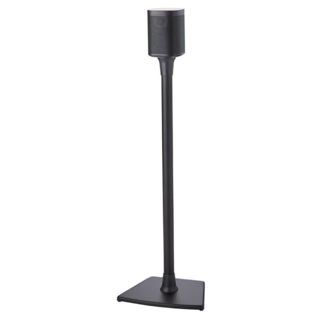 SANUS Gulvstativ for Sonos One SL Play:1 Play:3 Singel Svart