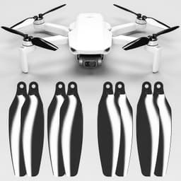 Master Airscrew Mini 2 Stealth Prop Sæt Sort