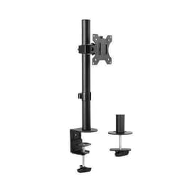 NÖRDIC Monitorarm Table Bracket for 1 Monitor 13-32 med Justerbar høyde Rotatbar og vippbar, Stål, Svart, Skjermbrakett VESA 75 og 100