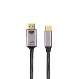NÖRDIC 1 m USBC–DP 1.4 -kaapeli 8K30Hz 4K120Hz 32.4Gbps