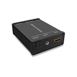 NÖRDIC HDMI Audio Extraktor, 1xHDMI in till 1xHDMI 4K/30Hz, Digital (Toslink), analog ljud (Stereo) ut. För Xbox One, PS3/PS4, Apple TV, DTS, Dolby
