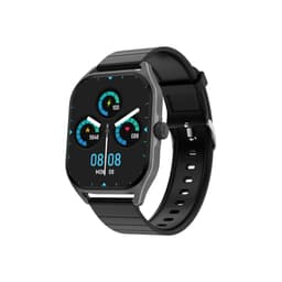Smart klocka med puls, sömnmonitor, sportlägen, IP68 Svart