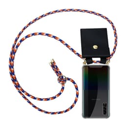 Samsung Galaxy A90 5G Etui Cover Kæde (Blå)