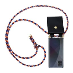 Samsung Galaxy A71 5G Etui Cover Kæde (Blå)
