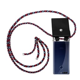 Honor 8 PRO Deksel med Halskjede (blå)