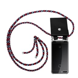 Huawei P SMART 2018 / Enjoy 7S Etui Cover Kæde (Blå)