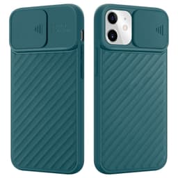 iPhone 11 silikondeksel case (grønn)
