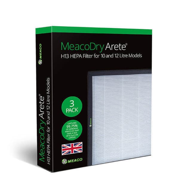HEPA-filter för Meaco Arete® One 10/12L (3 st.)