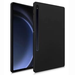 Silikonikotelo Samsung Galaxy Tab S9 FE - Musta