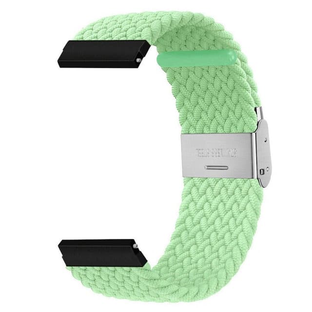 Flätat klockarmband Garmin Forerunner 645 Music - Pistachio