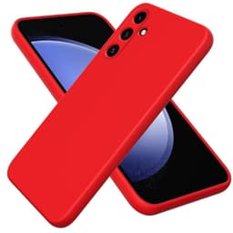 Liquid silikon skal Samsung Galaxy A15 - China Red