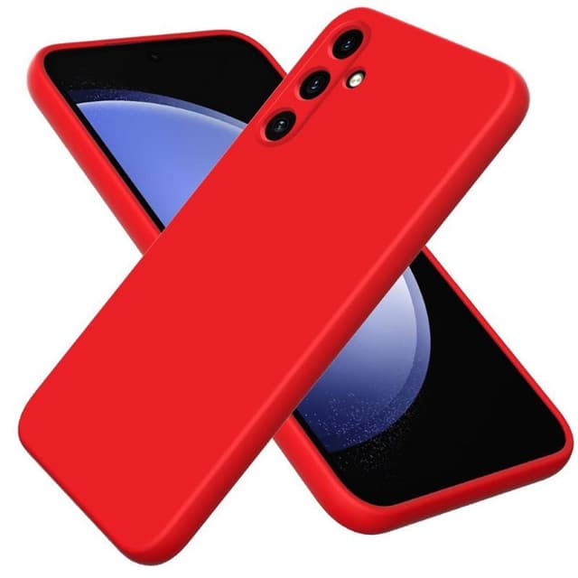 Liquid silikon skal Samsung Galaxy A15 - China Red