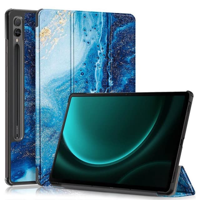 Aktivt Fodral Samsung Galaxy Tab S9 FE Plus - Blue Marble