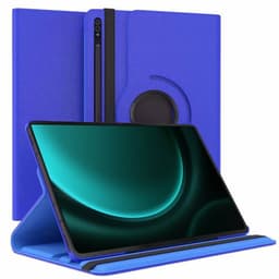 360° roterbar deksel Samsung Galaxy Tab S9 FE Plus - Mørkeblå