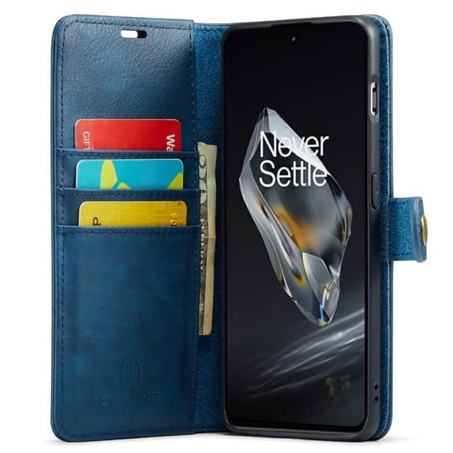 Lompakkokotelo DG-Ming 2i1 OnePlus 12 - Sininen