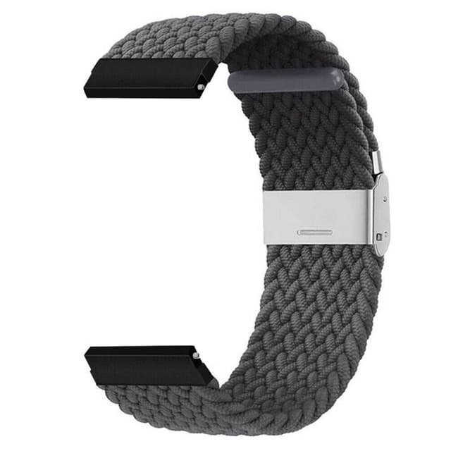 Flätat klockarmband Garmin Forerunner 645 Music - Skygrey