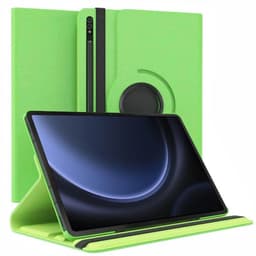 360° roterbar deksel Samsung Galaxy Tab S9 FE - Grønn