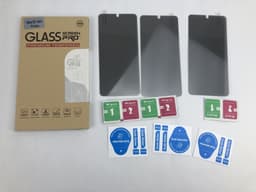 Skærmbeskytter af hærdet glas understøtter fingeraftrykslås 3-pak Samsung Galaxy S22