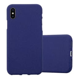 iPhone X / XS silikondeksel case (blå)