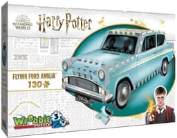 Wrebbit Flying Ford Anglia 3D-puslespill, 130 brikker