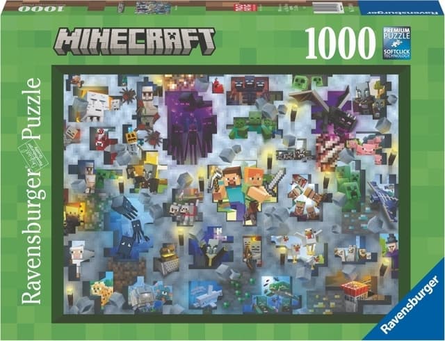 Minecraft Mobs 1000 bitars pussel