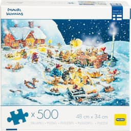 Mauri Kunnas julepuslespill, 500 brikker