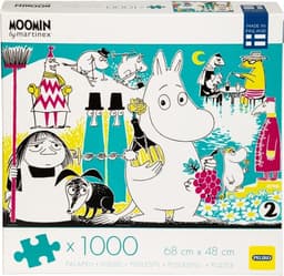 Peliko Mumin Comic Book Cover 2 puslespill, 1000 brikker
