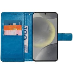 Plånboksfodral 3-kort Samsung Galaxy S24 Plus - Ljusblå
