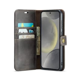 Wallet DG-Ming 2i1 Samsung Galaxy S24 Plus - Grå