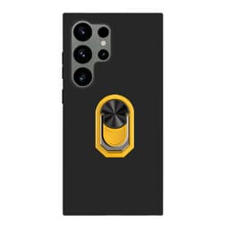 TPU sormuskotelo Samsung Galaxy S24 Ultra - Keltainen