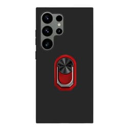 TPU ringcover Samsung Galaxy S24 Ultra - Rød