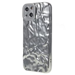 iPhone 15 TPU Kuori Elektroplating Rypistynyt Epätasainen Puhelimen Suojakotelo