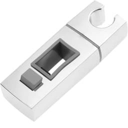 INF 360 graders rotasjon justerbar dusjhodeholder for skyvebar bad Sølv 3 x 1.5 cm
